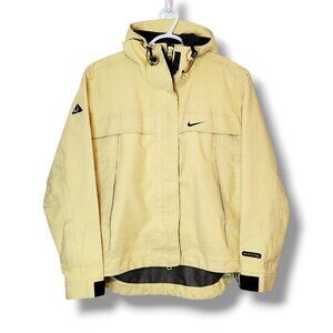 Vintage 90s Nike ACG Shell Jacket Yellow Size M